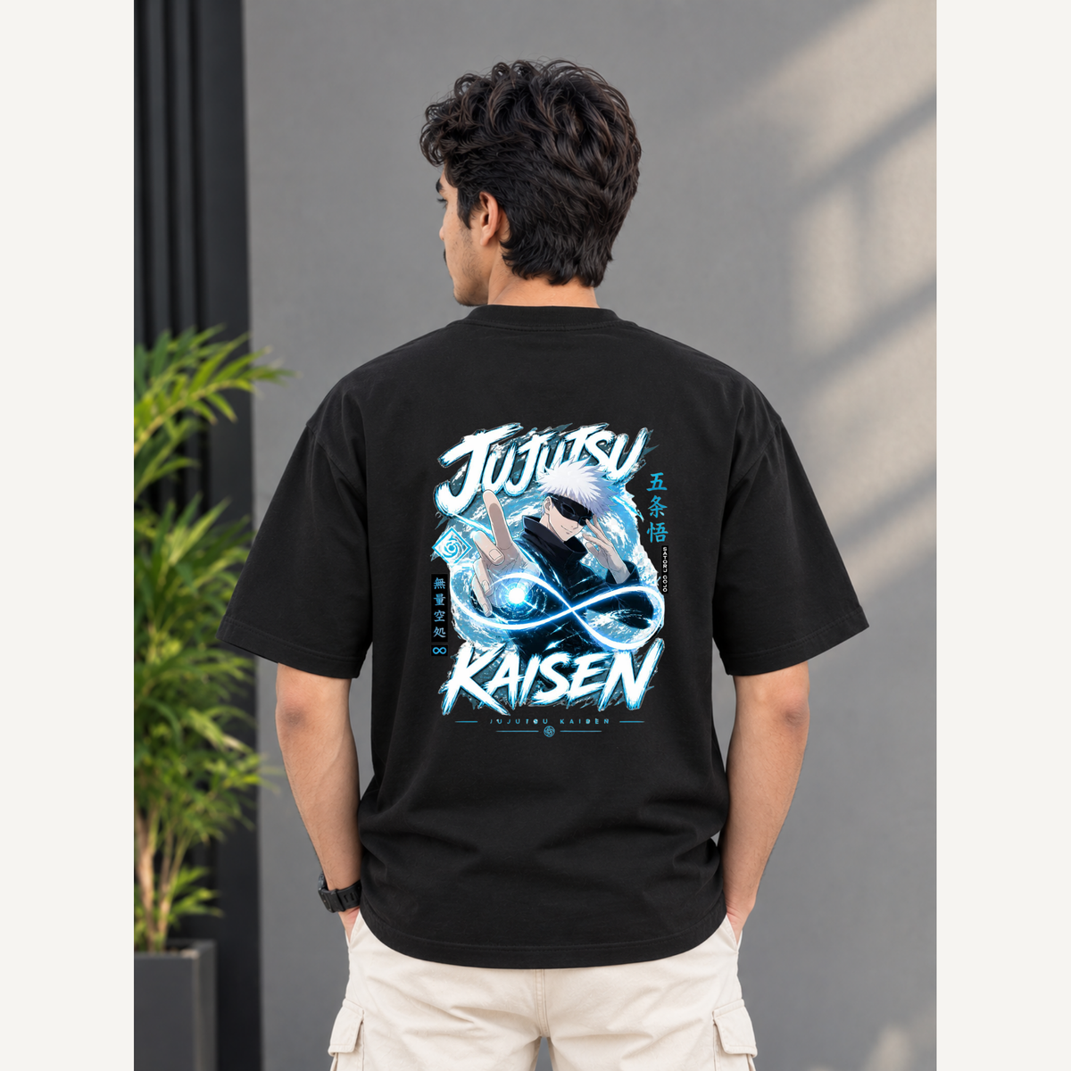 Satoru Gojo Graphic T-Shirt – Jujutsu Kaisen Anime Tee | Print Wink
