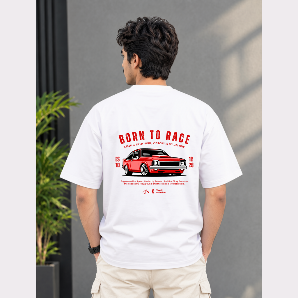 Stylish Car Racing T-Shirt Design for Speed Enthusiasts