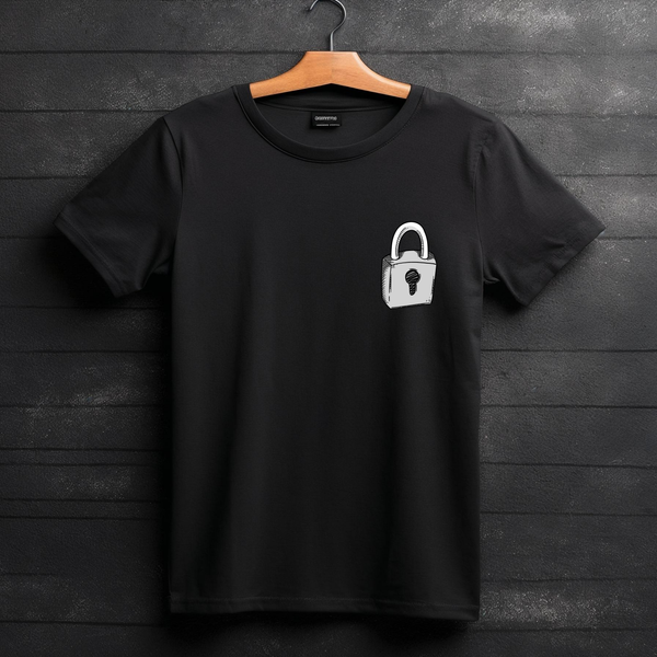 Padlock Pocket-Graphic Tee
