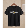 Men's Oversized Mot Head Skull Graphic T-Shirt - Drop Shoulder