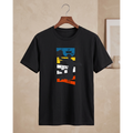 Men's Oversized Basketball Play Graphic T-Shirt - Drop Shoulder
