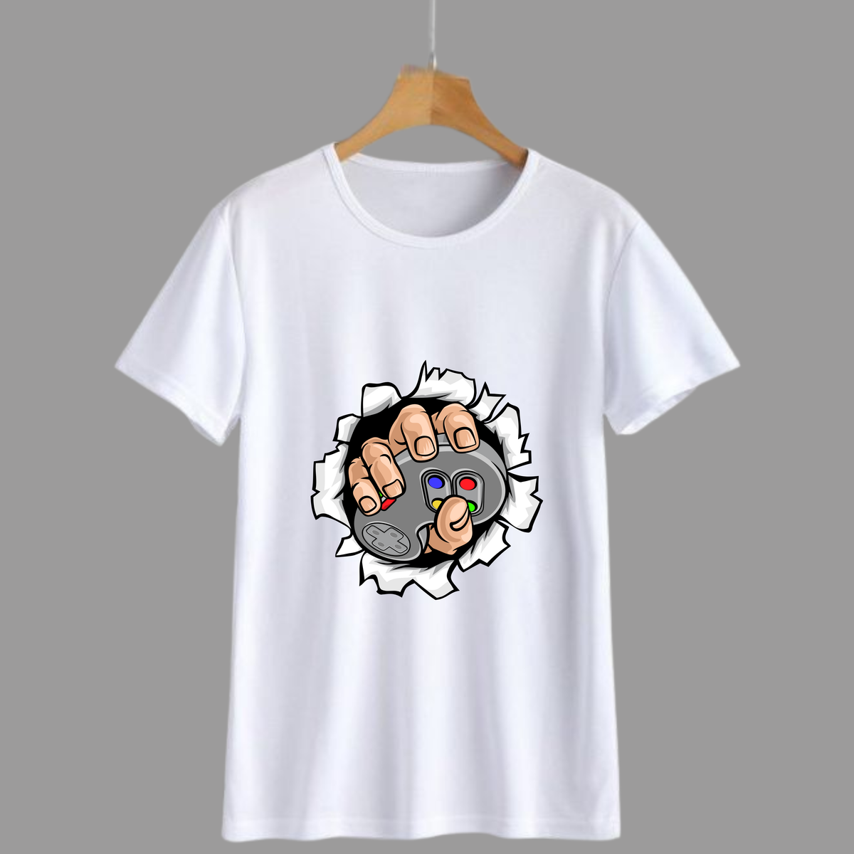 Retro Gaming Controller Graphic T-Shirt