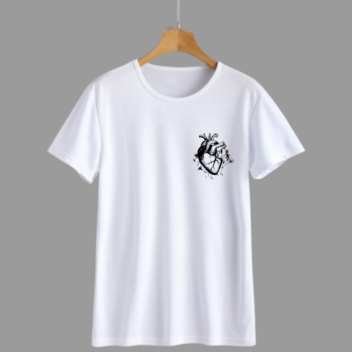 Anatomical Heart Pocket Graphic Tee
