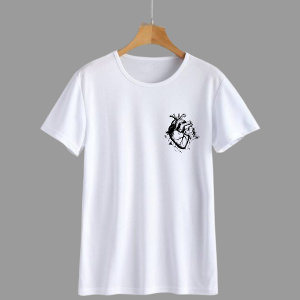 Anatomical Heart Pocket Graphic Tee
